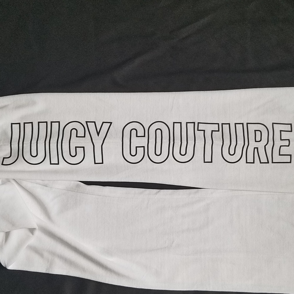 NWT Juicy Couture White Del Ray Lounge Pants - Picture 6 of 8